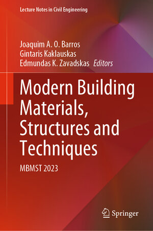 Buchcover Modern Building Materials, Structures and Techniques  | EAN 9783031446023 | ISBN 3-031-44602-X | ISBN 978-3-031-44602-3