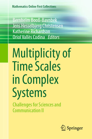 Buchcover Multiplicity of Time Scales in Complex Systems | EAN 9783031451058 | ISBN 3-031-45105-8 | ISBN 978-3-031-45105-8