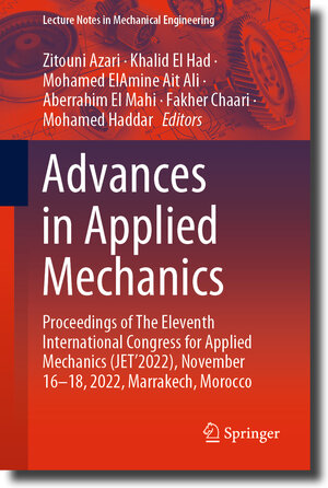 Buchcover Advances in Applied Mechanics  | EAN 9783031497261 | ISBN 3-031-49726-0 | ISBN 978-3-031-49726-1