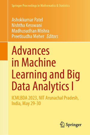 Buchcover Advances in Machine Learning and Big Data Analytics I | EAN 9783031513381 | ISBN 3-031-51338-X | ISBN 978-3-031-51338-1