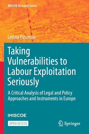 Buchcover Taking Vulnerabilities to Labour Exploitation Seriously | Letizia Palumbo | EAN 9783031554261 | ISBN 3-031-55426-4 | ISBN 978-3-031-55426-1