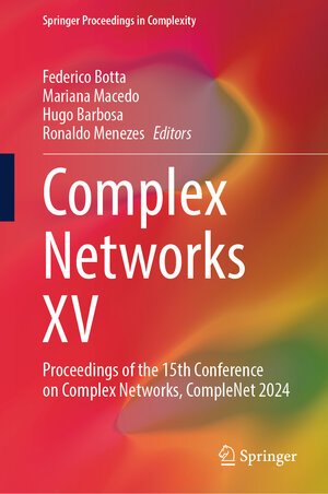 Buchcover Complex Networks XV | EAN 9783031575150 | ISBN 3-031-57515-6 | ISBN 978-3-031-57515-0