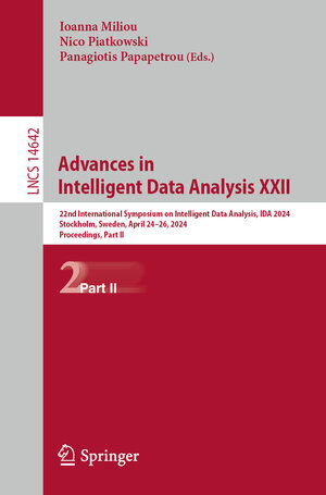 Buchcover Advances in Intelligent Data Analysis XXII  | EAN 9783031585531 | ISBN 3-031-58553-4 | ISBN 978-3-031-58553-1