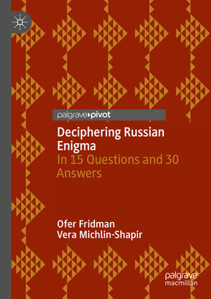 Buchcover Deciphering Russian Enigma | Ofer Fridman | EAN 9783031586682 | ISBN 3-031-58668-9 | ISBN 978-3-031-58668-2