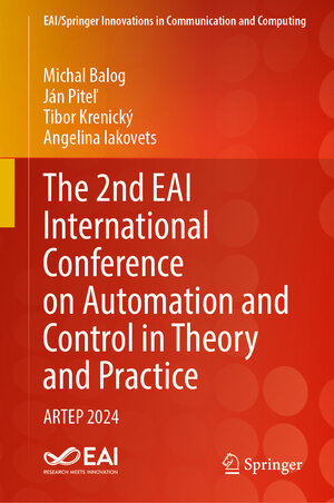 Buchcover The 2nd EAI International Conference on Automation and Control in Theory and Practice  | EAN 9783031592379 | ISBN 3-031-59237-9 | ISBN 978-3-031-59237-9