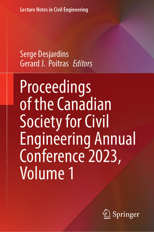 Buchcover Proceedings of the Canadian Society for Civil Engineering Annual Conference 2023, Volume 1  | EAN 9783031604140 | ISBN 3-031-60414-8 | ISBN 978-3-031-60414-0