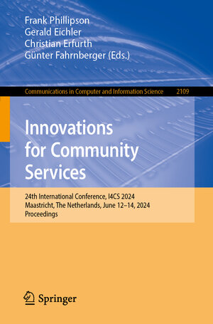 Buchcover Innovations for Community Services  | EAN 9783031604324 | ISBN 3-031-60432-6 | ISBN 978-3-031-60432-4