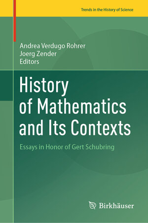 Buchcover History of Mathematics and Its Contexts | EAN 9783031608285 | ISBN 3-031-60828-3 | ISBN 978-3-031-60828-5