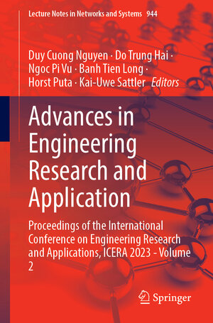 Buchcover Advances in Engineering Research and Application  | EAN 9783031622342 | ISBN 3-031-62234-0 | ISBN 978-3-031-62234-2