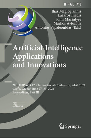 Buchcover Artificial Intelligence Applications and Innovations  | EAN 9783031632198 | ISBN 3-031-63219-2 | ISBN 978-3-031-63219-8