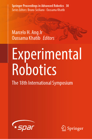 Buchcover Experimental Robotics  | EAN 9783031635953 | ISBN 3-031-63595-7 | ISBN 978-3-031-63595-3