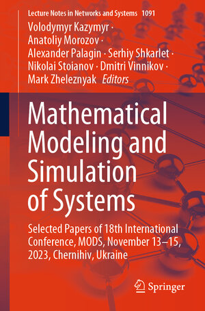 Buchcover Mathematical Modeling and Simulation of Systems  | EAN 9783031673481 | ISBN 3-031-67348-4 | ISBN 978-3-031-67348-1