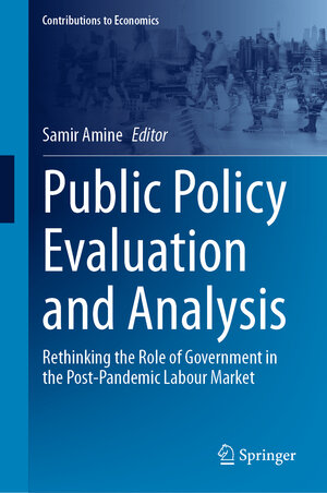 Buchcover Public Policy Evaluation and Analysis | EAN 9783031676031 | ISBN 3-031-67603-3 | ISBN 978-3-031-67603-1