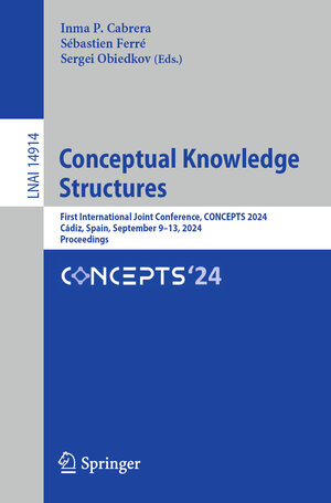 Buchcover Conceptual Knowledge Structures | EAN 9783031678684 | ISBN 3-031-67868-0 | ISBN 978-3-031-67868-4