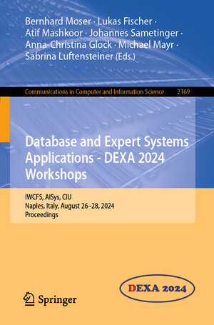 Buchcover Database and Expert Systems Applications - DEXA 2024 Workshops | EAN 9783031683015 | ISBN 3-031-68301-3 | ISBN 978-3-031-68301-5