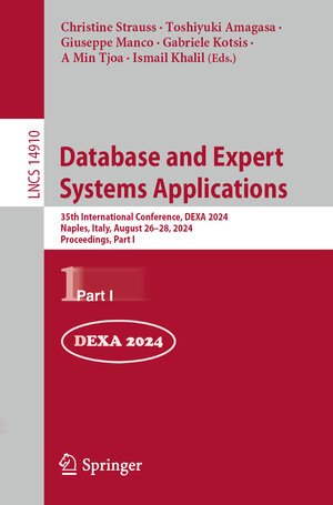 Buchcover Database and Expert Systems Applications | EAN 9783031683091 | ISBN 3-031-68309-9 | ISBN 978-3-031-68309-1