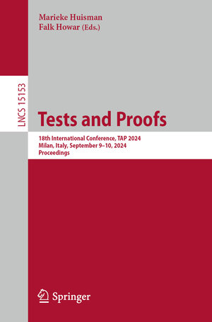 Buchcover Tests and Proofs | EAN 9783031720444 | ISBN 3-031-72044-X | ISBN 978-3-031-72044-4