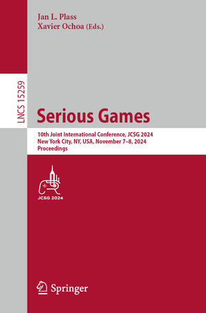 Buchcover Serious Games  | EAN 9783031741388 | ISBN 3-031-74138-2 | ISBN 978-3-031-74138-8