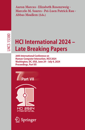 Buchcover HCI International 2024 – Late Breaking Papers | EAN 9783031768200 | ISBN 3-031-76820-5 | ISBN 978-3-031-76820-0