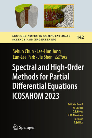Buchcover Spectral and High-Order Methods for Partial Differential Equations ICOSAHOM 2023 | EAN 9783031769870 | ISBN 3-031-76987-2 | ISBN 978-3-031-76987-0