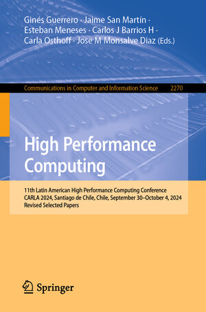 Buchcover High Performance Computing  | EAN 9783031800849 | ISBN 3-031-80084-2 | ISBN 978-3-031-80084-9