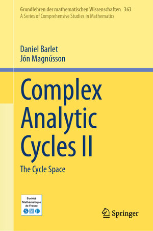 Buchcover Complex Analytic Cycles II | Daniel Barlet | EAN 9783031848445 | ISBN 3-031-84844-6 | ISBN 978-3-031-84844-5