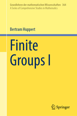 Buchcover Finite Groups I | Bertram Huppert | EAN 9783031875281 | ISBN 3-031-87528-1 | ISBN 978-3-031-87528-1