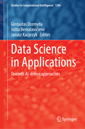 Buchcover Data Science in Applications | EAN 9783031884863 | ISBN 3-031-88486-8 | ISBN 978-3-031-88486-3