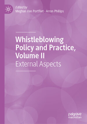Buchcover Whistleblowing Policy and Practice, Volume II | EAN 9783031931703 | ISBN 3-031-93170-X | ISBN 978-3-031-93170-3