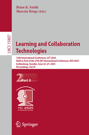 Buchcover Learning and Collaboration Technologies | EAN 9783031935671 | ISBN 3-031-93567-5 | ISBN 978-3-031-93567-1