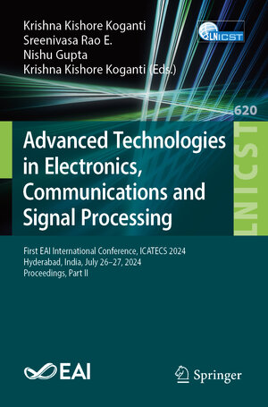 Buchcover Advanced Technologies in Electronics, Communications and Signal Processing | EAN 9783031942822 | ISBN 3-031-94282-5 | ISBN 978-3-031-94282-2