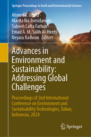 Buchcover Advances in Environment and Sustainability: Addressing Global Challenges | EAN 9783031973000 | ISBN 3-031-97300-3 | ISBN 978-3-031-97300-0