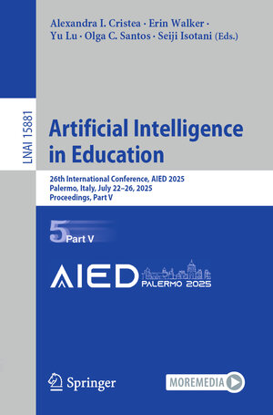 Buchcover Artificial Intelligence in Education | EAN 9783031984624 | ISBN 3-031-98462-5 | ISBN 978-3-031-98462-4