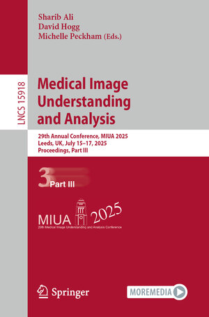 Buchcover Medical Image Understanding and Analysis  | EAN 9783031986949 | ISBN 3-031-98694-6 | ISBN 978-3-031-98694-9