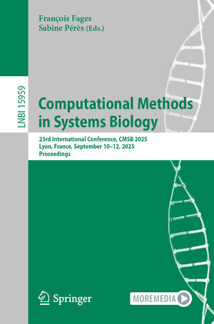 Buchcover Computational Methods in Systems Biology | EAN 9783032014368 | ISBN 3-032-01436-0 | ISBN 978-3-032-01436-8