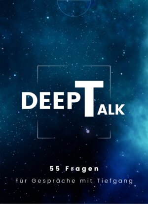 Buchcover DeepTalk Gesprächskarten im Hosentaschenformat  | EAN 9783033103399 | ISBN 3-033-10339-1 | ISBN 978-3-033-10339-9