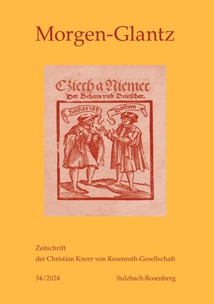 Buchcover Morgen-Glantz 34 (2024) | EAN 9783034355568 | ISBN 3-0343-5556-4 | ISBN 978-3-0343-5556-8