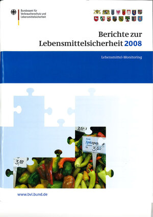 Buchcover Berichte zur Lebensmittelsicherheit 2008  | EAN 9783034602563 | ISBN 3-0346-0256-1 | ISBN 978-3-0346-0256-3