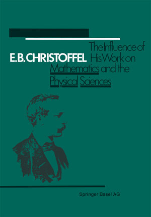 Buchcover E.B. Christoffel | BUTZER | EAN 9783034854535 | ISBN 3-0348-5453-6 | ISBN 978-3-0348-5453-5