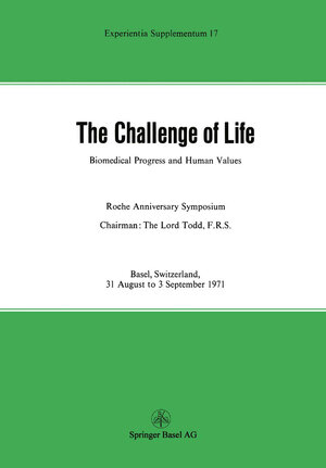 Buchcover The Challenge of Life | Kunz | EAN 9783034858649 | ISBN 3-0348-5864-7 | ISBN 978-3-0348-5864-9
