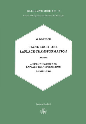 Buchcover Handbuch der Laplace-Transformation | G. Doetsch | EAN 9783034859561 | ISBN 3-0348-5956-2 | ISBN 978-3-0348-5956-1