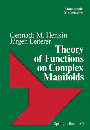 Buchcover Theory of Functions on Complex Manifolds | HENKIN | EAN 9783034865395 | ISBN 3-0348-6539-2 | ISBN 978-3-0348-6539-5