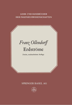 Buchcover Erdströme | F. Ollendorff | EAN 9783034868747 | ISBN 3-0348-6874-X | ISBN 978-3-0348-6874-7