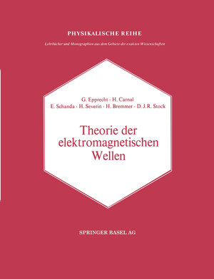 Buchcover Theorie der elektromagnetischen Wellen | Schanda | EAN 9783034869744 | ISBN 3-0348-6974-6 | ISBN 978-3-0348-6974-4