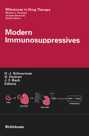 Buchcover Modern Immunosuppressives | EAN 9783034883528 | ISBN 3-0348-8352-8 | ISBN 978-3-0348-8352-8