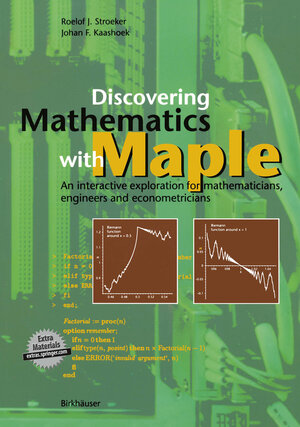 Buchcover Discovering Mathematics with Maple | R.J. Stroeker | EAN 9783034887267 | ISBN 3-0348-8726-4 | ISBN 978-3-0348-8726-7