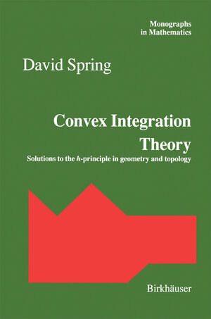 Buchcover Convex Integration Theory | EAN 9783034889407 | ISBN 3-0348-8940-2 | ISBN 978-3-0348-8940-7