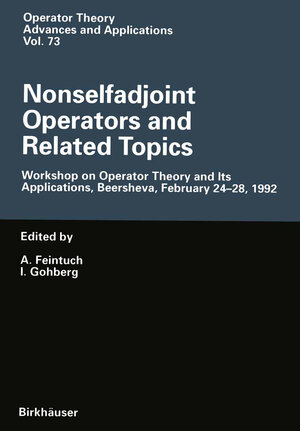 Buchcover Nonselfadjoint Operators and Related Topics | EAN 9783034896634 | ISBN 3-0348-9663-8 | ISBN 978-3-0348-9663-4