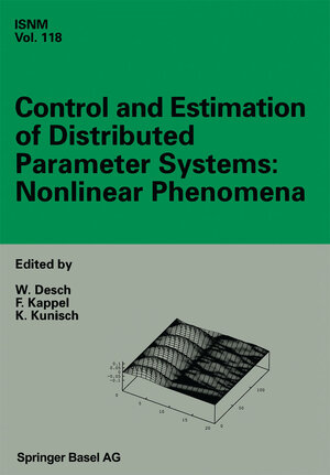 Buchcover Control and Estimation of Distributed Parameter Systems: Nonlinear Phenomena | EAN 9783034896665 | ISBN 3-0348-9666-2 | ISBN 978-3-0348-9666-5
