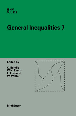 Buchcover General Inequalities 7 | EAN 9783034898379 | ISBN 3-0348-9837-1 | ISBN 978-3-0348-9837-9